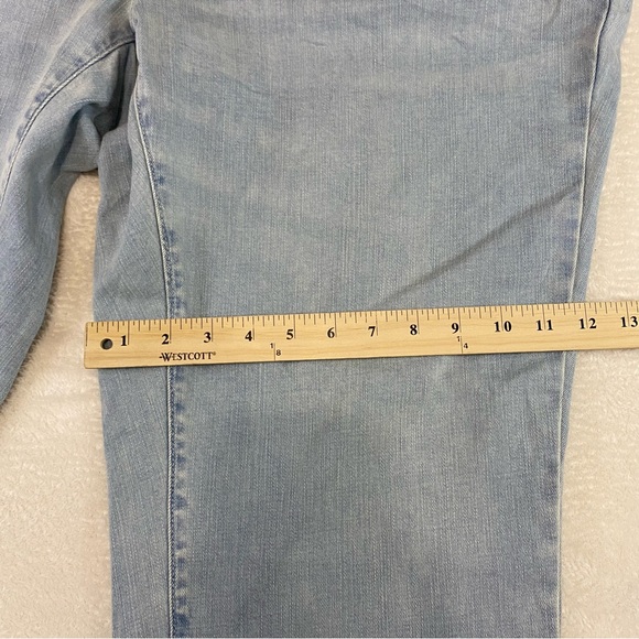 New J. Jill Jeans Women's 24 Authentic Fit Slim Ankle Horizon Wash Blue Denim - Picture 10 of 10